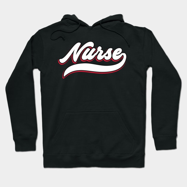 Nurse slogan vintage Hoodie by Foxxy Merch